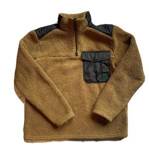 North Face Men’s Medium Sherpa Pullover 1/4 Zip